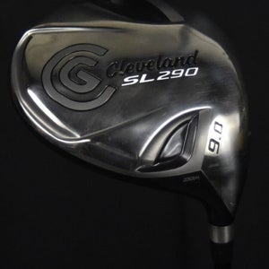 CLAVELAND SL290 DRIVER LOFTL:9 FLEX:REGULAR LENGTH:46.5 IN RIGHT HANDED NEW GRIP