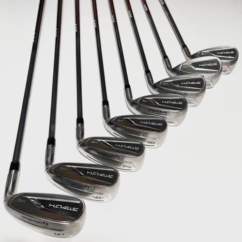 Taylormade Stealth HD Iron Set 5-9, PW, AW, SW Right Hand Regular Flex Graphite