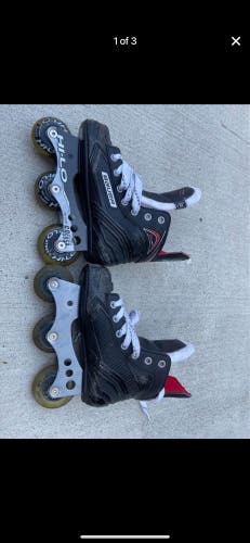 Used  Bauer Regular Width Size 13.5 Vapor XR300 Inline Skates