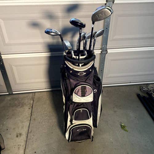 Callaway X20 Mens Right Handed Golf Club Set With Golf Bag