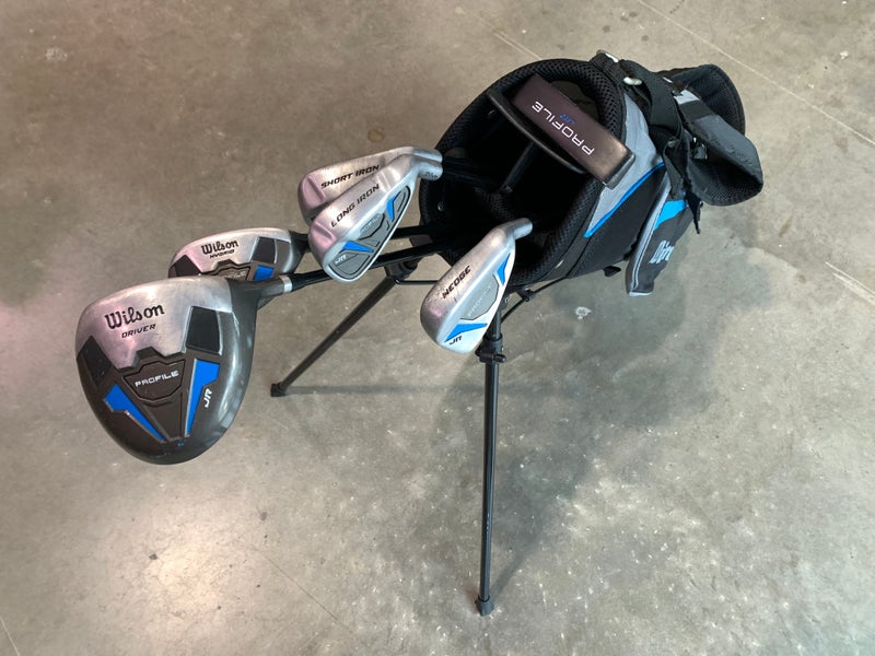 Wilson JR Profile Club Set Driver Hybrid Long Iron Short Iron Wedge Putter RH