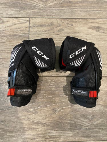 Used Small CCM JetSpeed FT350 Elbow Pads