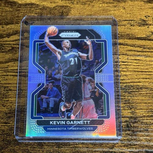 Kevin Garnett Minnesota Timberwolves 2021-22 NBA Prizm Silver Base Card #256