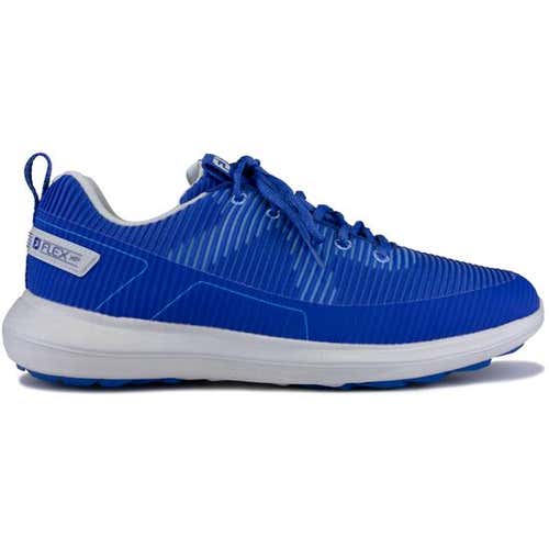 Footjoy FJ FLEX XP Golf Shoes (Blue, 9.5, Medium) NEW