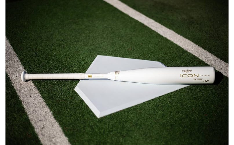 New 2023 Rawlings ICON USSSA Certified Bat (-10) Composite 19 oz 29"