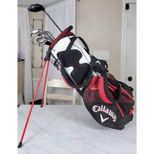 Callaway Hawkeye Men's Golf Set (1" Longer) With Callaway Bag