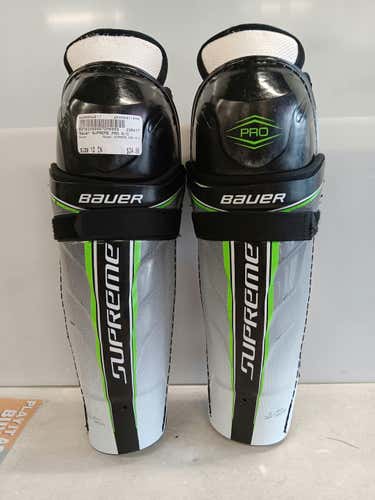 Used Bauer Supreme Pro S G 12" Hockey Shin Guards