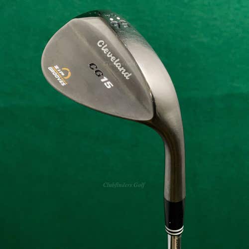 Cleveland CG15 Zip Grooves Black Pearl 56-14 56° Sand Wedge Traction Steel