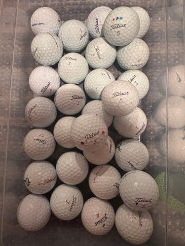 30 Used Titleist Balls - assorted models