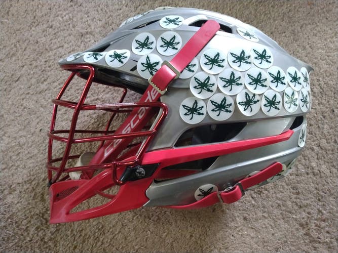 Ohio State Team-Issued Lacrosse Cascade Helmet