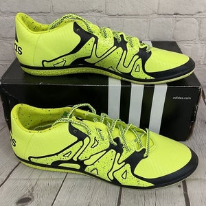 Adidas X 15.3 IN Men's Indoor Soccer Shoes Colors Solar Yellow Core Black US 12