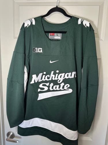 Michigan State Spartans Ice Hockey Nike Jersey