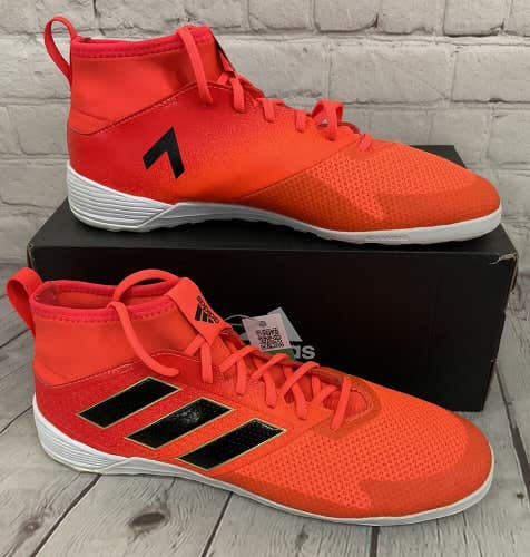Adidas CG3710 Ace Tango 17.3 IN Men's Indoor Soccer Shoes Red Black Orange US 9