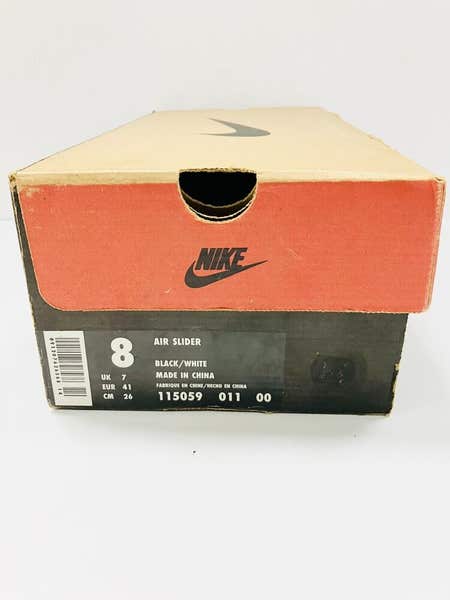 New Nike Air Slider Cleats mens baseball size 8 black steel  display picture 2