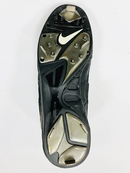 New Nike Air Show 3/4 Cleats mens baseball size 8 black steel shoes senior EU 41