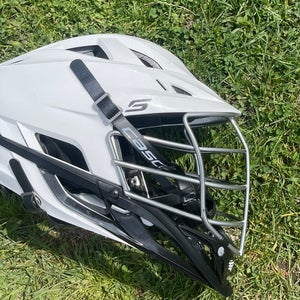Slightly Used White/Black Cascade S Helmet