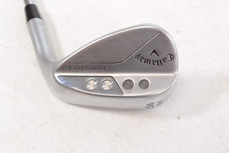 Callaway Jaws Raw Chrome 56*-10S Wedge Right DG Spinner Steel # 173125