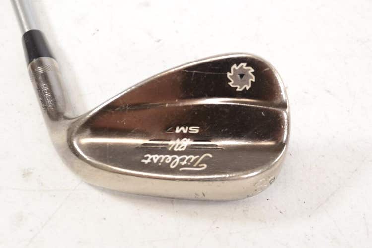 Titleist Vokey SM7 Brushed Steel 50*-12F Wedge Right KBS Tour Steel # 173201