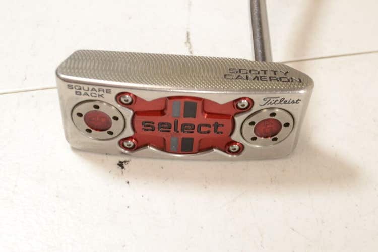 Titleist 2014 Scotty Cameron Select Squareback 35" Putter Right Steel #173038
