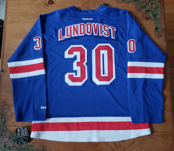 New York Rangers Jersey  Official - Henrik Lundqvist