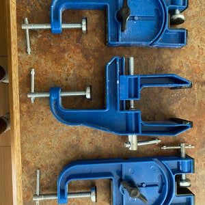 Ski Waxing Vice Set