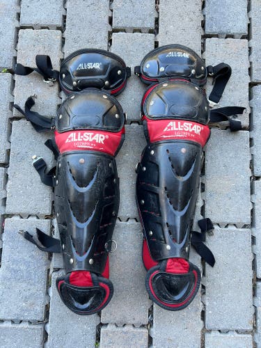 All Star Youth Catchers Leg Guards 7-9 Years