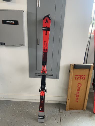Used 165 cm With Bindings Max Din 18 Redster FIS SL Skis