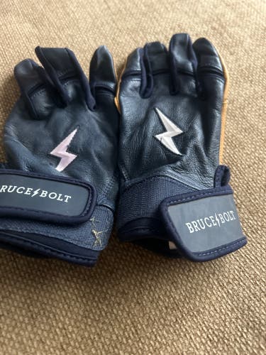 Used Large Bruce Bolt Batting Gloves