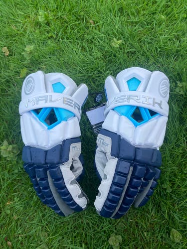 New Maverik 13" Max Lacrosse Gloves (Villanova)