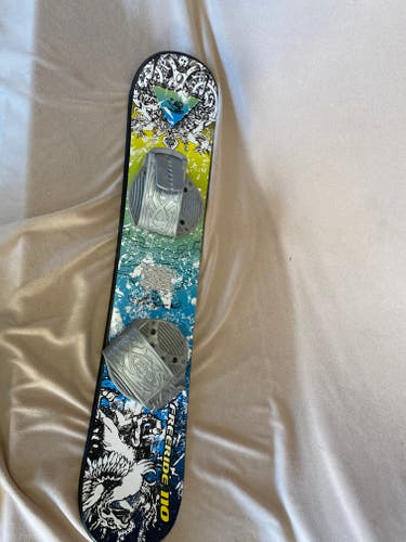 Used Kid's Snowboard Freeride With Bindings