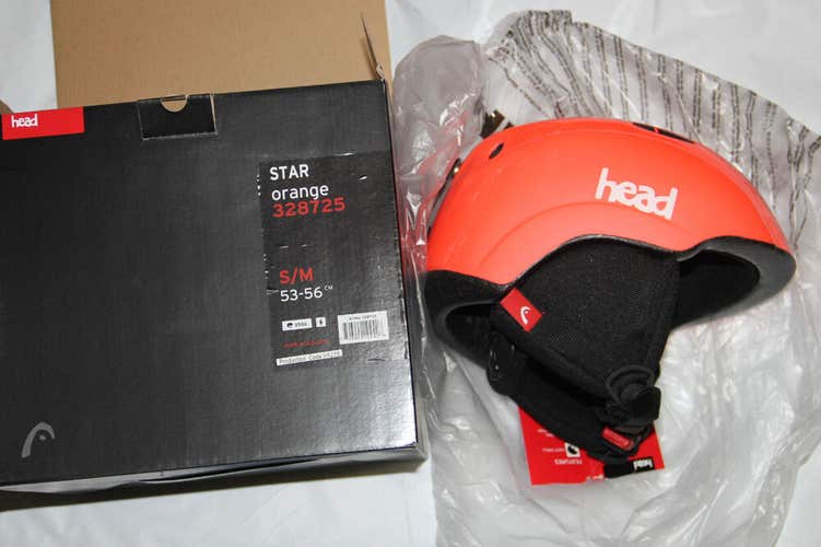 HEAD Star Junior ski snowboard helmet size  S/M  New