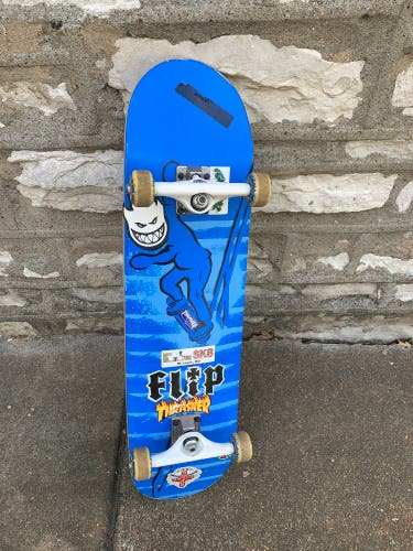 FLIP Arto Saari Doughboy Skateboard Complete W/ INDEPENDENT TRUCKS, OJ wheels