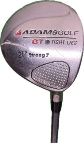 Adams GT Tight Lies 21° Strong 7 Wood Regular Flex Graphite Shaft RH 43”L