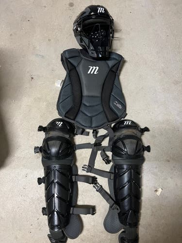 Used  Youth Marucci Catcher's Set