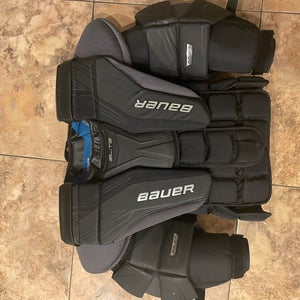 Bauer Elite Hockey Goalie Chest Pads Size Intermediate Large