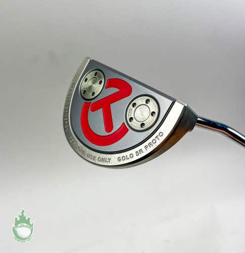 Used RH Scotty Cameron Tour Only GOLO 5R Proto Circle T 34.75" Putter Golf Club