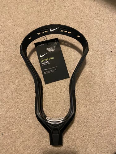 New Nike Vapor Pro Black Lacrosse Head