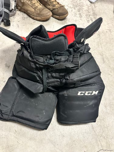 Used Junior Large CCM Hockey Goalie Pants