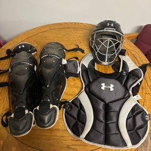 Used  Under Armour Victory Series Catcher's Chest Protector