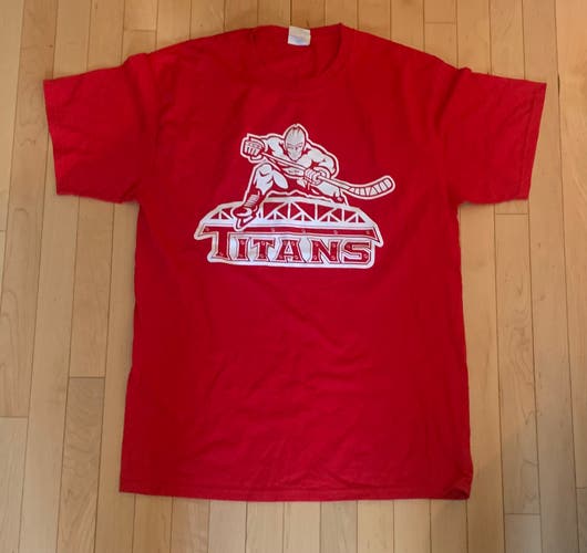 Red New Jersey Titans NAHL  Shirt