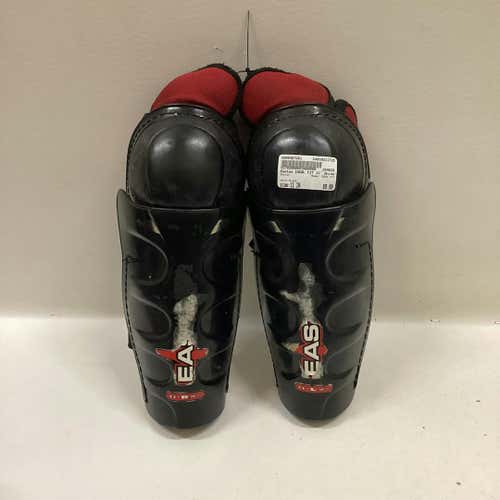 Used Easton Ideal Fit 11" Hockey Shin Guards
