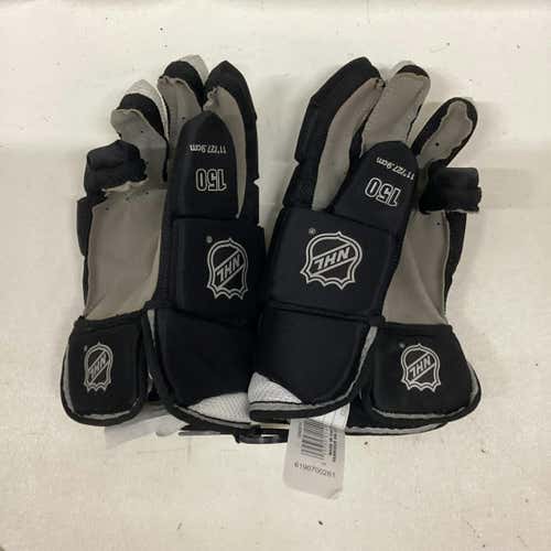 Used Franklin Nhl 11" Hockey Gloves