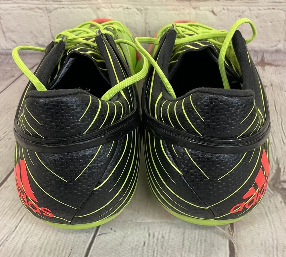 Adidas S74687 Messi 15.1 J Mens Soccer Cleats Solar Slime Green