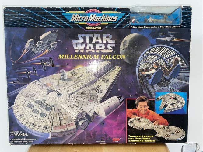 Micro Machines Star Wars Millennium Falcon Vehicle 1995 NIB