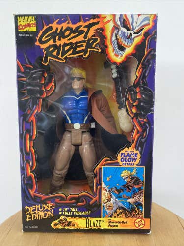 Marvel Comics: Ghost Rider "Blaze" Deluxe Edition (Toy Biz, 1995) NIB