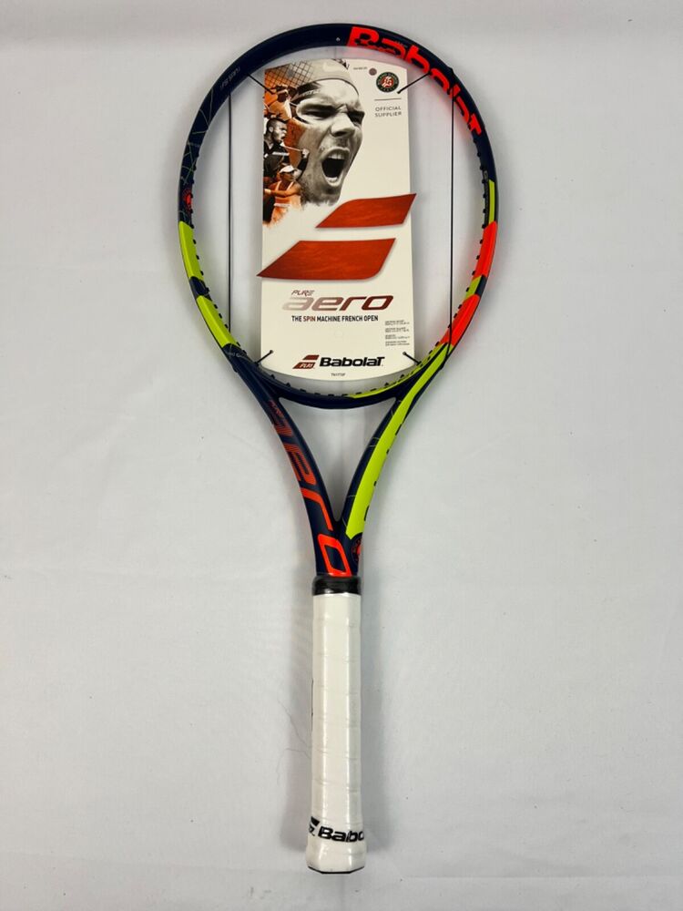 【美品】Babolat PURE AERO FRENCH OPEN 限定モデル 2017 Babolat Pure Aero French Open 100 Nadal Grip 4 1/2