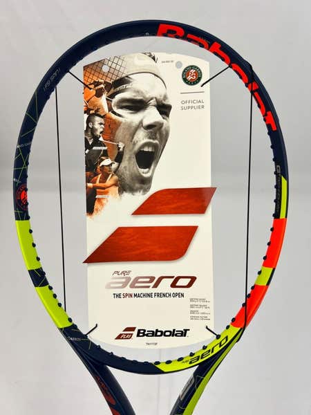 NEW Babolat Pure Aero French Open 2017, 4 3/8 | SidelineSwap | Buy