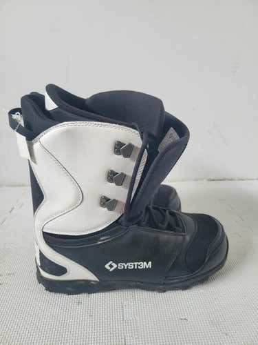 Used System Sb Boots Senior 12 Men's Snowboard Boots
