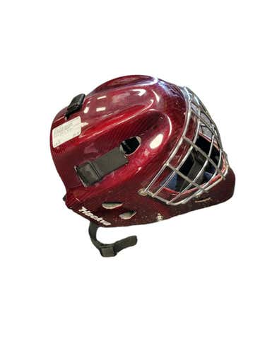 Used Hackva Goalie Helmet One Size Goalie Helmets & Masks