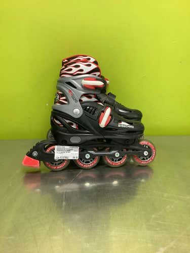 Used Rollerderby Blaze Adjustable Inline Skates - Rec And Fitness